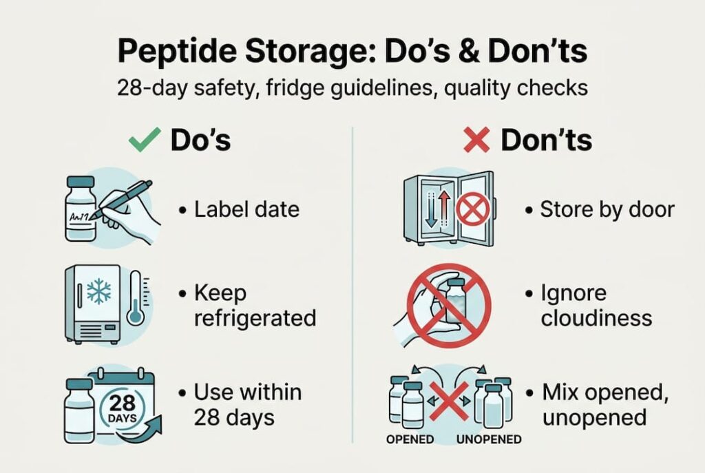 Peptide Storage Guide