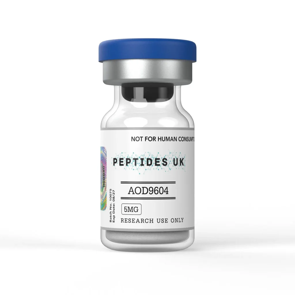 AOD9604 UK research peptide vial