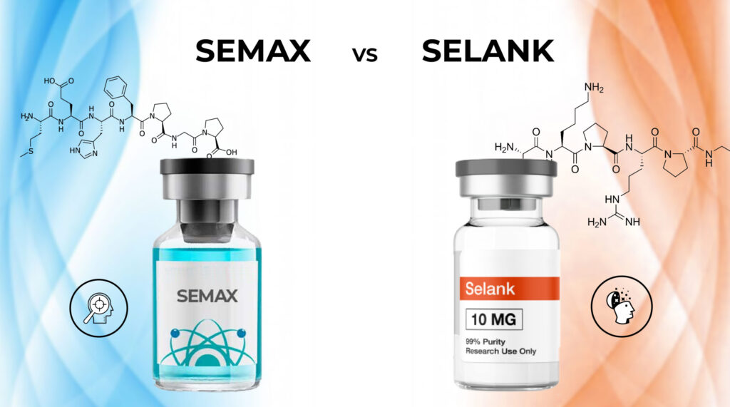 Semax vs Selank
