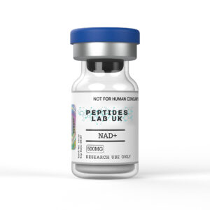NAD+ UK cellular research compound vial by Lavish Peptides