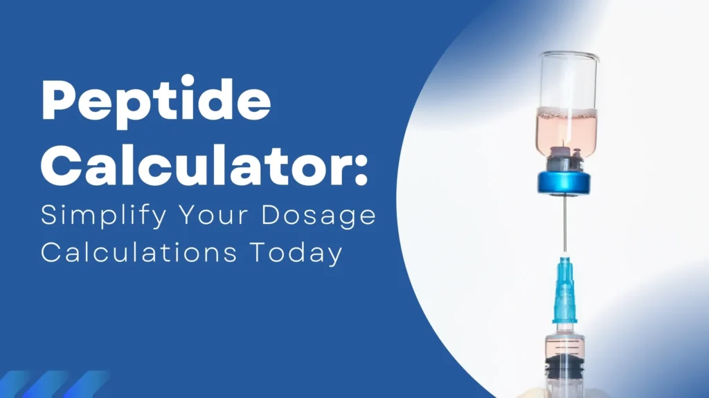 Peptide Calculator UK