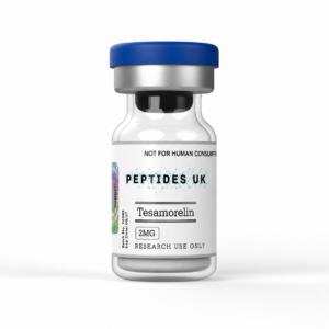 Premium Tesamorelin UK peptide vial by Lavish Peptides