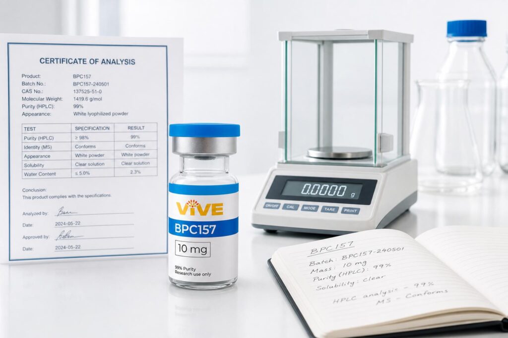 research peptides UK labelling