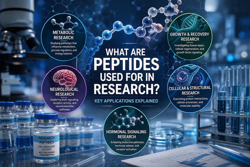 what are research peptides used for in laboratories