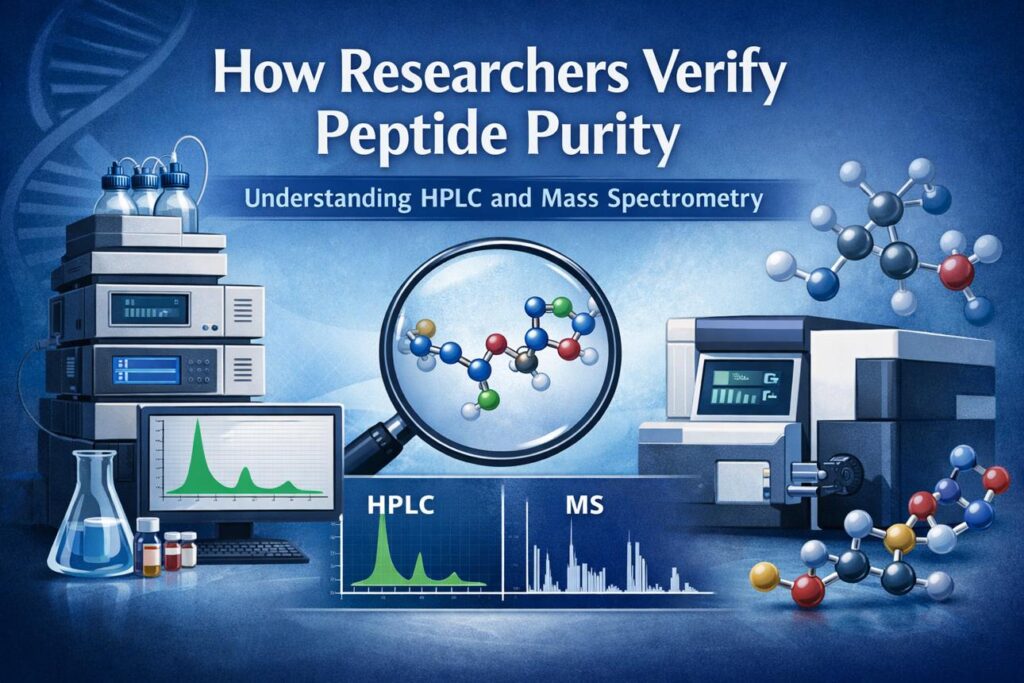 how are synthetic peptides analysed
